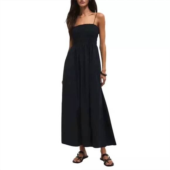 Z SUPPLY Dresses & Skirts - NEW Z SUPPLY cornelia poplin midi dress in black